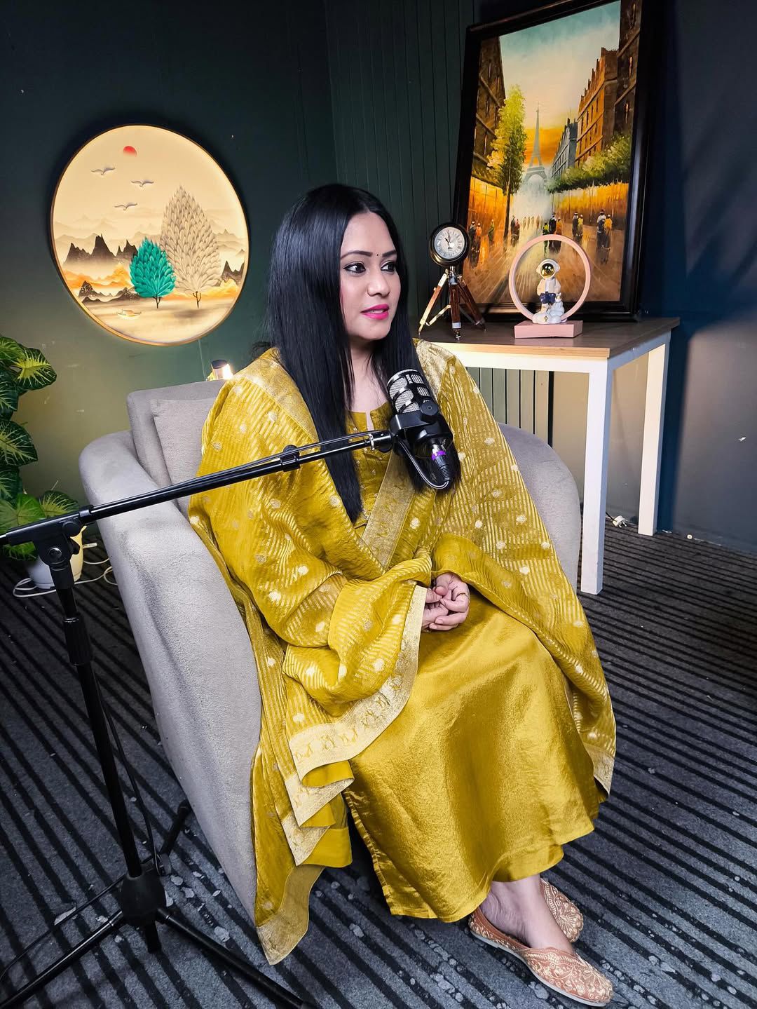 Podcast conversation